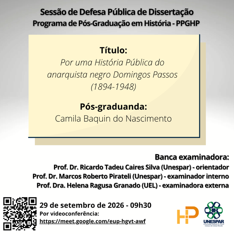 Defesa Pública de Dissertação PPGHP - Camila.png