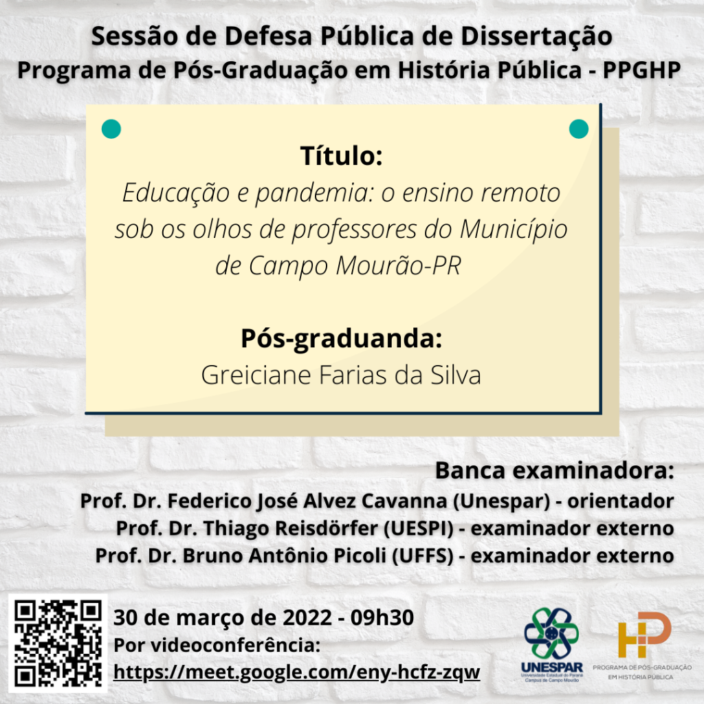 Defesa Pública de Dissertação PPGHP - Greiciane.png