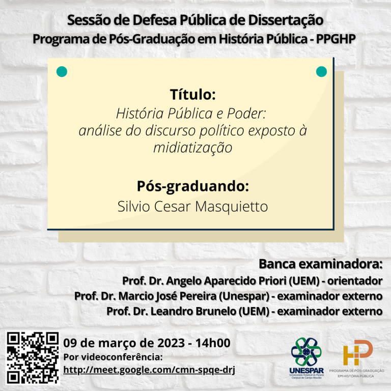 Defesa Pública de Dissertação PPGHP - Silvio Cesar Masquietto.png